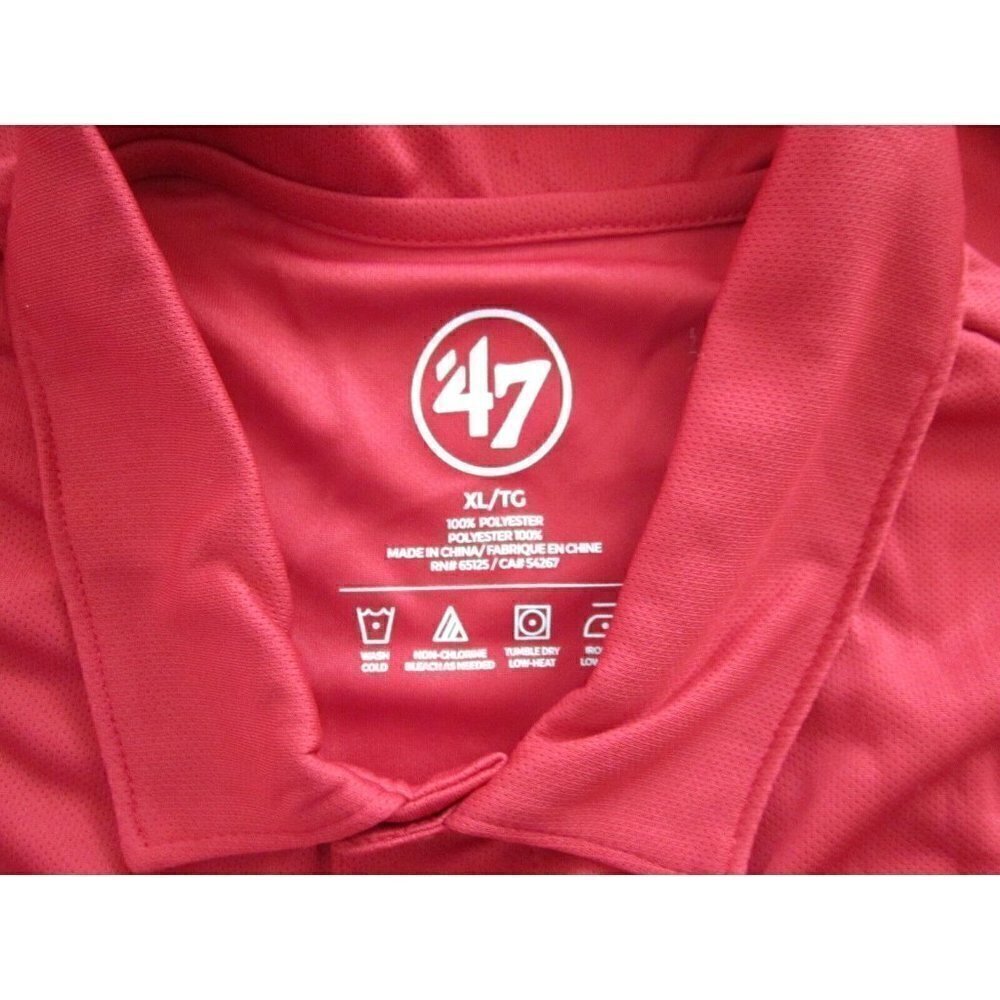 New W/ Defect 47 Ace Cleveland Indians Discontinued Logo Polo Shirt Sz XL - Picture 4 of 9